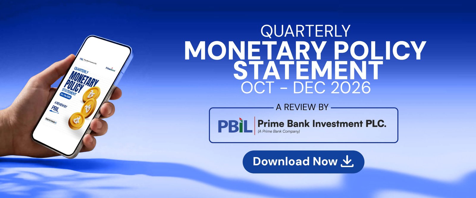 Quarterly Monetary Policy Statement Oct to Dec 2026 - A Review by PBIL